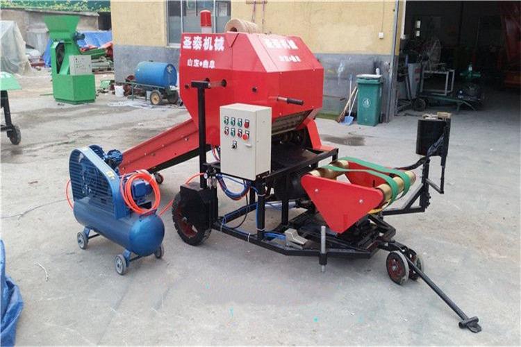 打（dǎ）捆包膜一體（tǐ）機是玉米秸稈、麥（mài）稈、豆稈作（zuò）物，如小麥秸稈廢物和壓縮包的原料更（gèng）方便存儲等分支，稻草和使用高品質的設備